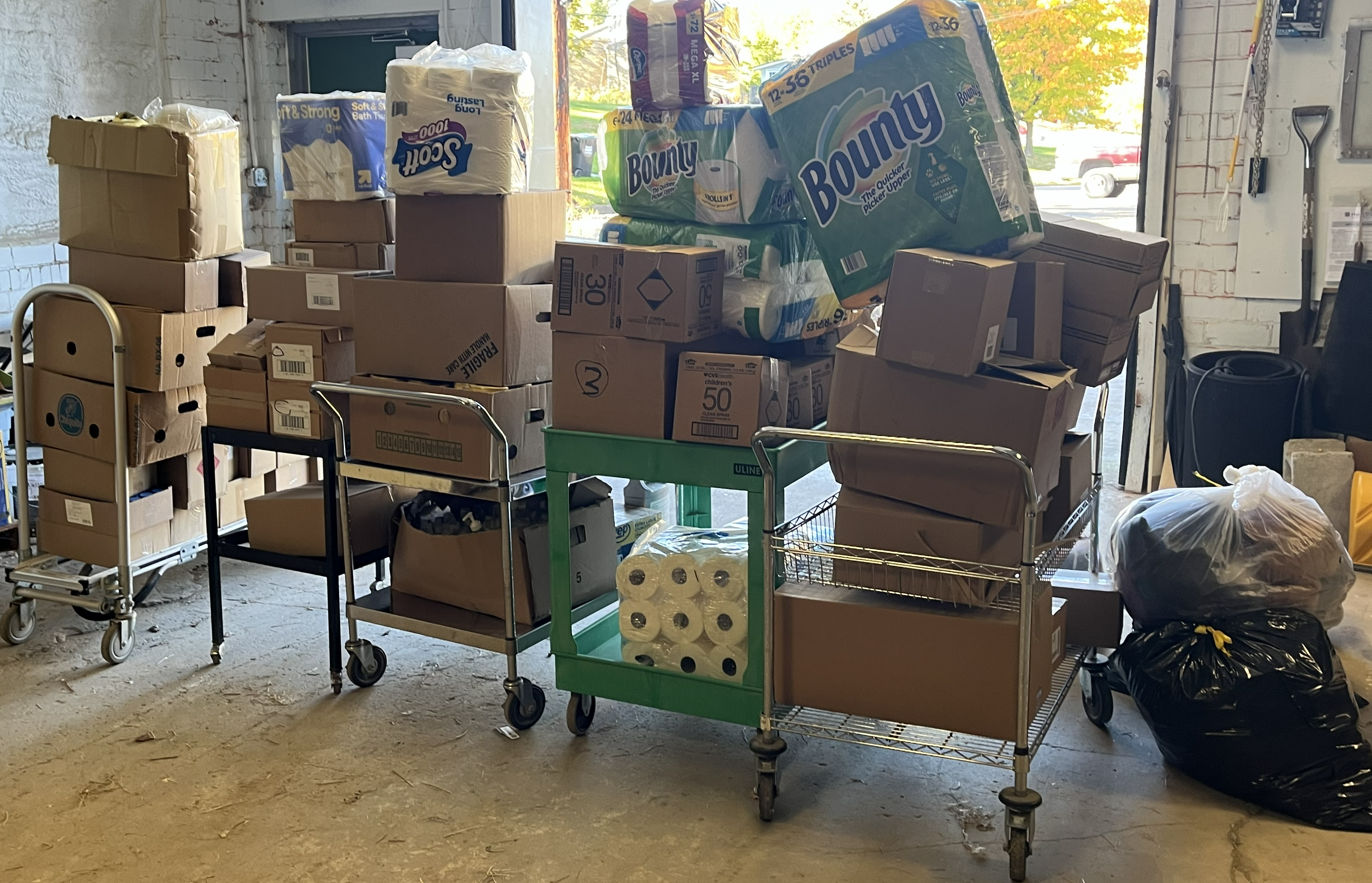 Saving Grace Outreach hurricane relief supplies